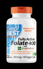 Folian quatrefolic 400 mcg 90 capsules DOCTOR'S BEST
